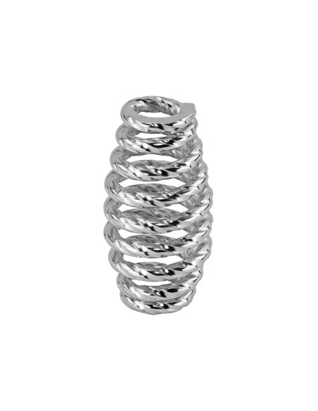 Twisted Spring Fork Spring Chrome.